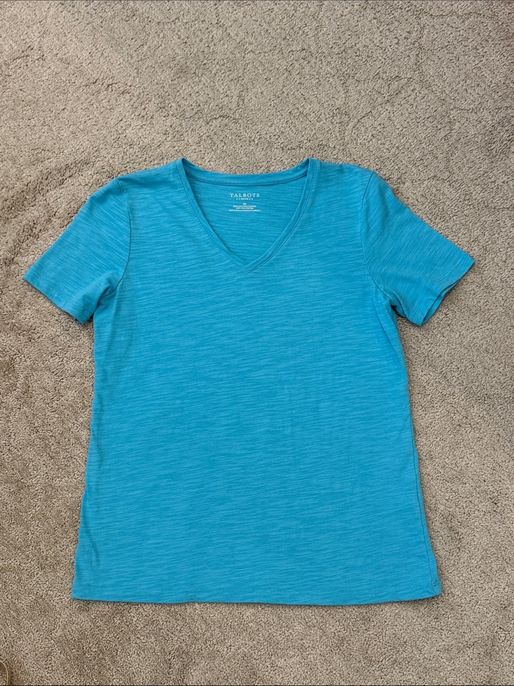 Talbots V-neck tee top